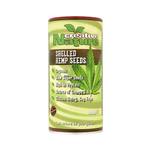 Preisvergleich Produktbild schöpferischen Natur Hanfsamen (geschält Kanada) 300g