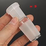  Adaptador de reducción de cristales de borosilicato 24/29 a 19/26 3,3 laboratorios