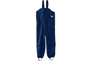 Muddy Puddles Unisex Kid's Recycled Originals Waterproof Dungarees, Blue, 2-3 Years