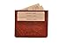Slim Leather Card Wallet In Brown Leather Credit Card Holders RS.399.00