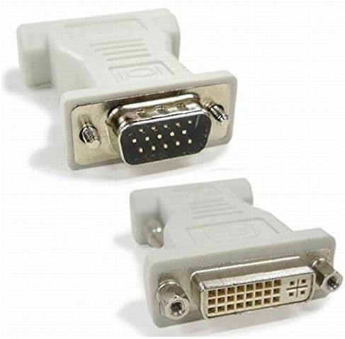 Kasstino DVI-I Female Analog (24+5 pin) to VGA Male (15-pin) Connector Adapter dual link