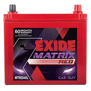 Exide FMT0-MT45L Matrix 12V 45Ah Front Car Battery