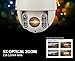 Produktbild IP PTZ Außenkamera 2MP HD1080P X5 Optischer Zoom IP66 Wasserdicht Wifi Sicherheit IR-Cut-Stecker Wiedergabe Aufnahme Webcam CCTV-Kamera