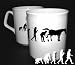 Produktbild Shirtzshop Hufschmied Pferde Schmied Hufeisen Evolution BÜROTASSE BUEROTASSE TASSE KAFFETASSE MUG