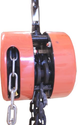 Kettenzug 2000 kg 2,5 m Flaschenzug Hebezug Kettenflaschenzug Seilzug Kran 2t - 2