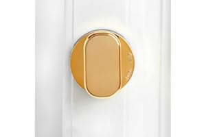 KAFENDA Maniglie adesive per porte e finestre in vetro a ventosa resistente. Cucina, frigorifero, cassetto, maniglia dell'armadio. maniglioni bagno, maniglioni doccia, ventose (oro)