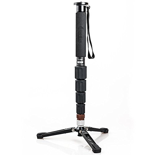 Lenjoys YETI 200 Carbon-Einbeinstativ mit Standfu (Hhe: 1,63m, Gewicht: 860g)