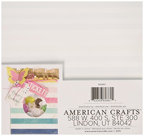 WE R Memory Keepers 12 Bogen fuseables Gemustertes Papier Pack, 6 x 6 - 2