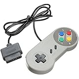 TRIXES Retro Replacement Controller Gamepad For Use With SNES