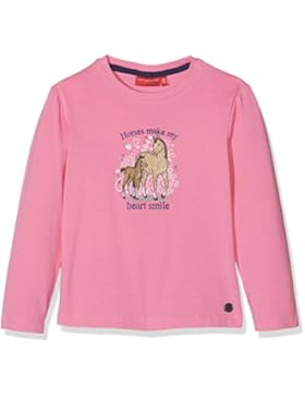SALT AND PEPPER Mädchen Langarmshirt Longsleeve Horses Smile