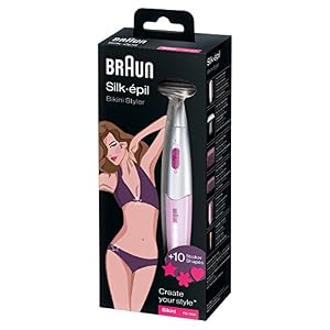 Braun FG1100 Silk-épil 3in1 Trimmer - Finisher with 4 accessories, including a precision head, Pink - Image 5
