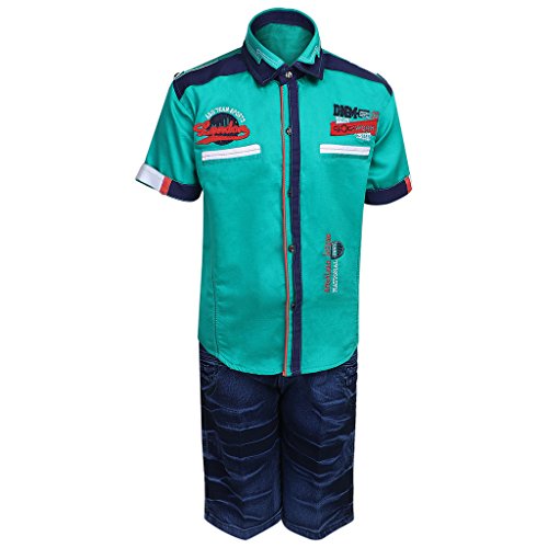 AJ Dezines Kids Party Wear Shirt and Shorts Clothing Set for Boys RS.899 (70.00% Off) - Amazon