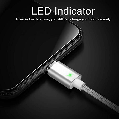 C  ble USB Type C Magn  tique  NEXVIA 1M C  ble USB C Chargeur Magn  tique Nylon Tress   Cordon Data Synchro et Charge Rapide pour Samsung S9 S8 Plus A8  Huawei P10 P20 Pro  Honor View 10  LG V30 G6  OnePlus 5T  Honor 9  Xiaomi Mi A1 Argent
