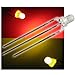 Produktbild 10 Duo Color LEDs 3mm diffus rot-gelb LED 3-polig