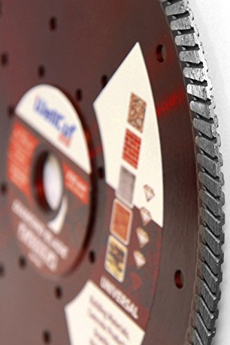WELLCUT Diamant Trennscheibe 230 mm Stahlbeton + alle Betonprodukte, Granit, Ziegel Universal, PROFI High Quality - 2