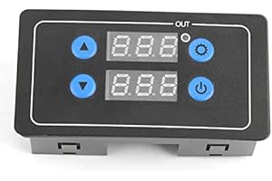 GAROSA YF-4 Minuterie Relais Réglable Retarder Cycle Module Minuterie Relais Module DC 12 V Affichage Numérique Temporisateur Conseil Délai Accessoires Électriques Relais de Temporisation Module