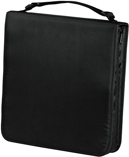Hama CD Tasche für 160 CDs/DVDs/Blu-rays, Mappe zur Aufbewahrung, schwarz - 2