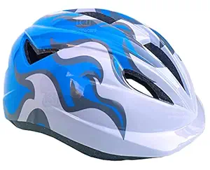 Spanker Flare Adults Bike Bicycle Helmet, Road Cycling Helmets Men Women Adjustable Size - Blue SSTP - B