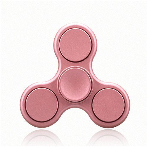 L-FENG-UK Toys Hand Tri Spinner Release Stress for Children and Adults 02# (Rose)