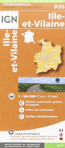 D35 ILLE-ET-VILAINE 1/150.000 en ligne D35 ILLE-ET-VILAINE 1/150.000 en ligne