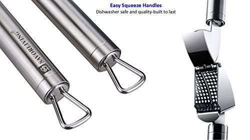 TWH knoblauchpresse edelstahl ingwerpresse Griff labor-saving Hebelwirkung Mechanismus für Home Geschirr - 4