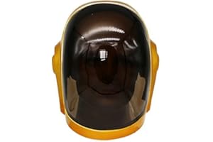 CHIEFSTORE Casco de cosplay para hombre, réplica de accesorios de DJ para Halloween, ropa de disfraces