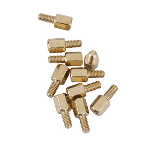 150pcs Messing M3 Hex Spalte Abstands Unterstützung Distanzschraube Mutter Sortiment - 7