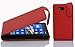 Produktbild Cadorabo - Flip Style Hülle für Nokia Lumia 820 - Case Cover Schutzhülle Etui Tasche in INFERNO-ROT