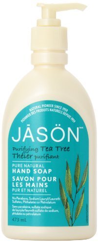 Jason Pure Natural Hand Soap, Purifying Tea Tree, 16 Ounce by Jason Natural Cosmetics