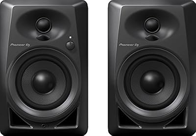 Pioneer DM-40 Noir haut-parleur - hauts-parleurs (2-voies, 2.0 canaux, Avec fil, RCA/3.5 mm, 4 Ohm, Noir)