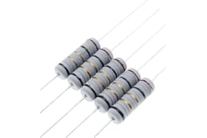 CIZIHUU Résistance à la résistance de fil,2W 0.47 Ohm 20PCS