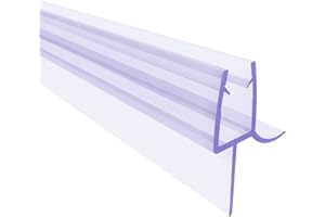 SONNI Goma Mampara Ducha 120cm,Junta Mampara Ducha Baño Bañera Puerta Adecuado para Cristal 7mm 8mm