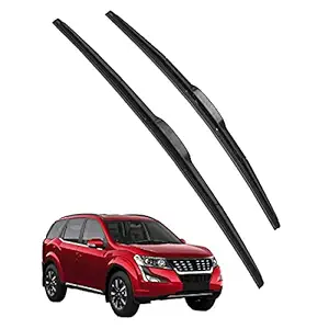 Car Styling- Car Wiper Blade Blades Highbrid Frameless for XUV 500, Size 26'' and 20'', (Set of 2 Pcs)