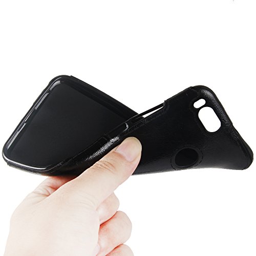 SPAK Xiaomi Mi 5X Xiaomi Mi A1 Funda Calidad PU Cuero   TPU Cubierta para Xiaomi Mi 5X Xiaomi Mi A1  Negro 
