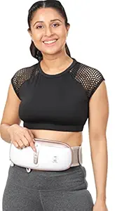 JSB HF59 Crazy Oscillatory Slimming Massage Belt with Rollers (AC Powered) (White)