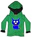 Monster Zombie Hoody - Red 9 - 10 Yrs