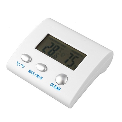 Preisvergleich Produktbild Gugutogo Home Indoor LCD Digital Thermometer Hygrometer Luftfeuchtigkeit Temperaturmesser