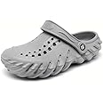Kraasa Extra Soft Men's Classic Casual Sports Clogs/Sandals with Adjustable Back Strap for Adult | Comfortable & Lightweight| Stylish & Anti-Skid| Waterproof & Everyday Use Mules for Gents/Boys