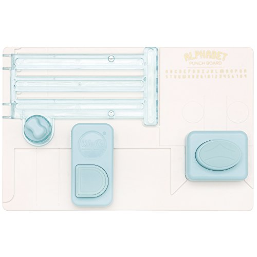 We R Memory Keepers 60351000 Alphabet Punch Board, SB-Blister, Stahl, mehrfarbig, 3,1 x 2,55 x 0,6 cm - 2