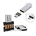 Produktbild OTG Adapter Konverter Kolong 2pcs Micro USB Stecker auf USB Buchse OTG Adapter Konverter für OTG Android Handy bzw. Tablets 15,4 (L) x 11 (W) mm