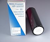 SEIKO Precision Videodrucker Videoprinter Thermopapier VP-35052H High Contrast, hoher Kontrast - mehr Graustufen, 5 Rollen