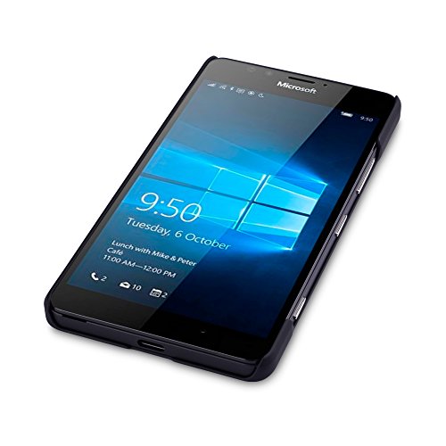 TERRAPIN Microsoft Lumia 950 Case Carcasa r gida de goma para Microsoft Lumia 950 m vil negro reviews TERRAPIN Microsoft Lumia 950 Case Carcasa r gida de goma para Microsoft Lumia 950 m vil negro
