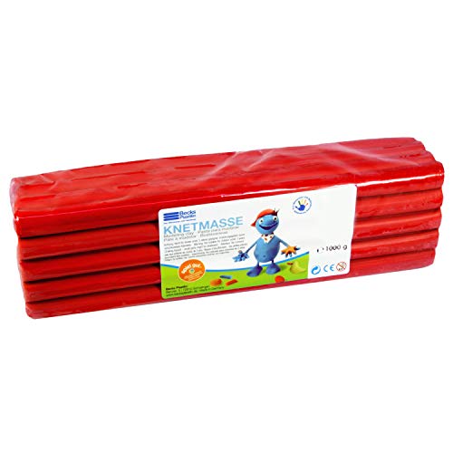 Preisvergleich Produktbild Becks Plastilin B100495 Knete, rot