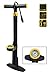 Produktbild Fahrrad Luftpumpe Hochdruck mit Manometer für alle Ventile Standpumpe