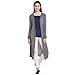 Chill Winston Charcoal Long Cardigan For Women RS.899.00