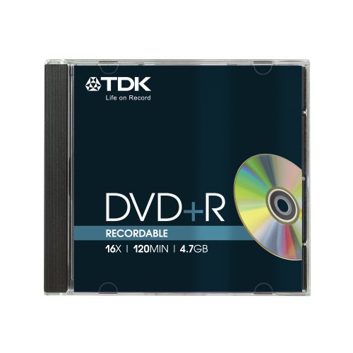 TDK DVD+R Rohlinge 4.7GB 16x 10er Pack Jewel Case - 2