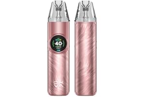TILLELOT NeXlim Pod Kit For OXVA, 1500mAh, Dual Mesh Technology, 0.85" Colour Display, Top Refill, Adjustable Airflow, Double Flavor, 2ml Cartridge Capacity, No Nicotine (Rose Gold)