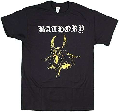 Bathory - Yellow Goat t-shirt black(Medium)