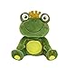 Produktbild Beppe Plüschfrosch Grosses Plüschtier Frosch XL ideales Stofftier Geschenk Frog Plüsch in Grün Weiß niedliches Kuscheltier für Kinder und Baby Plüschkissen Tier Kissen Auflage