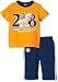 Disney Baby-Boys Mickey Short Sleeve Bodysuit (pack of 2), Orange (Paprika/Nautical/Light Grey Melange), 0-6 Months (Manufacturer Size:6 Months)